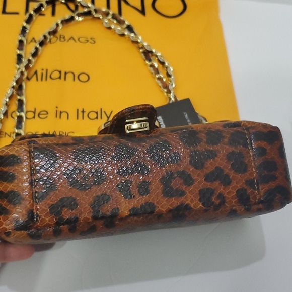 Valentino auth leopard print crossbody bag - Picture 5 of 11